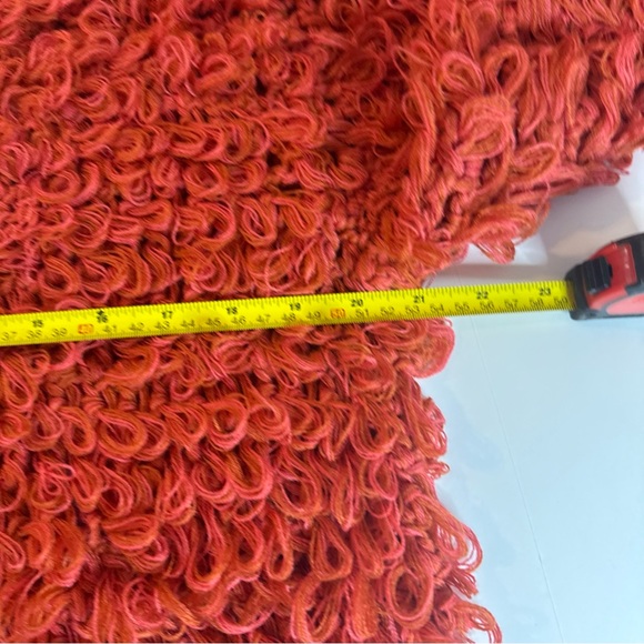 NWT New Knitz for For Love & Lemons Joplin Pullover Sweater Coral Salmon Small - Picture 10 of 13